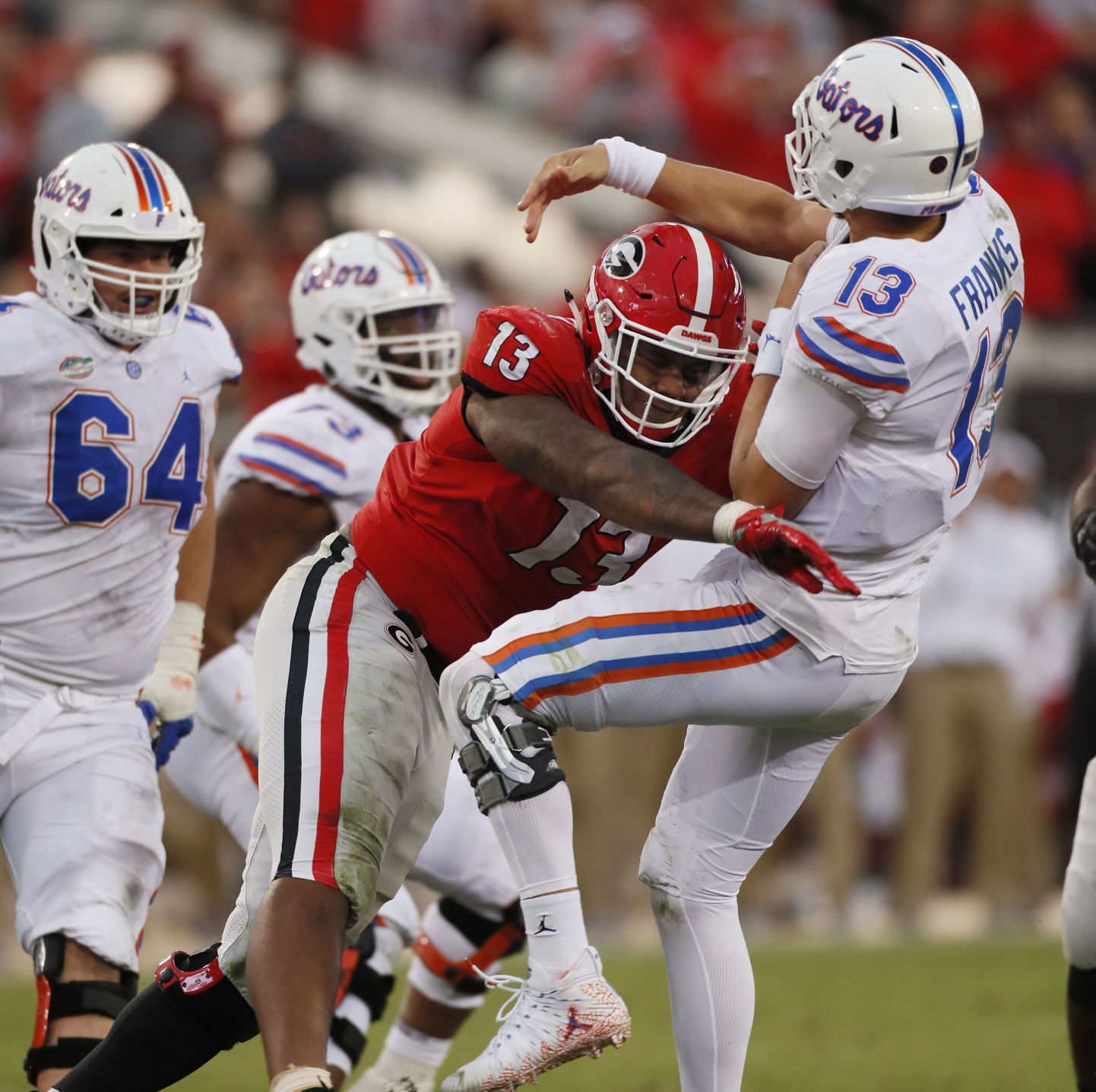 Georgia vs. Florida (Nov. 2, Jacksonville, Fla.)